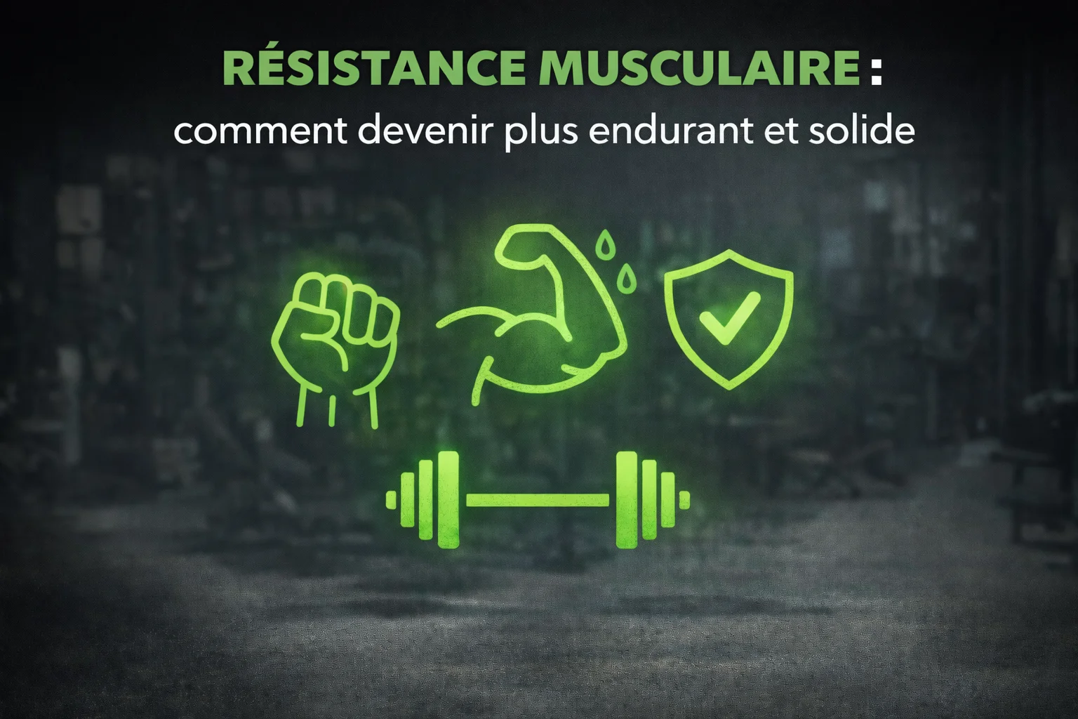 Résistance musculaire : comment devenir plus endurant et solide