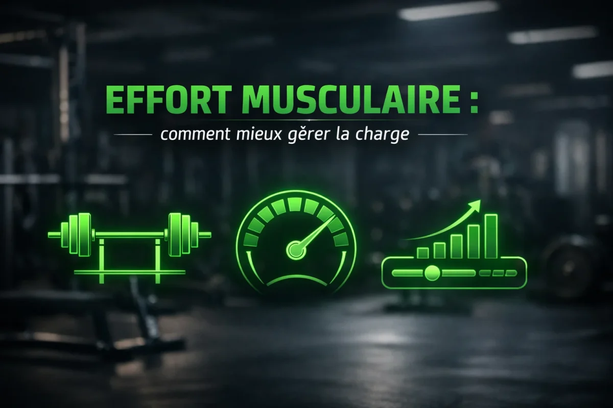 Effort musculaire : comment mieux gérer la charge