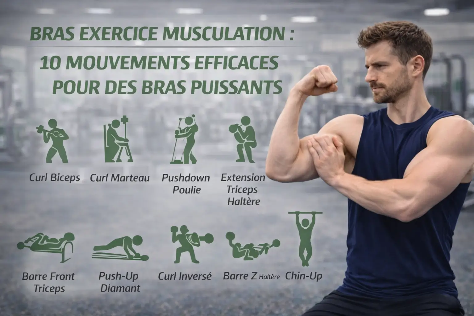 exercice bras musculation