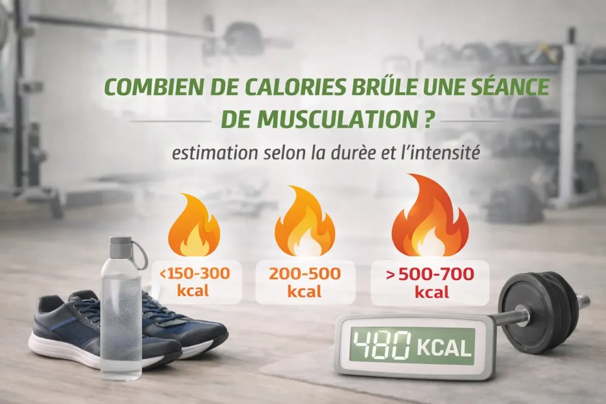 calories brûle une séance de musculation