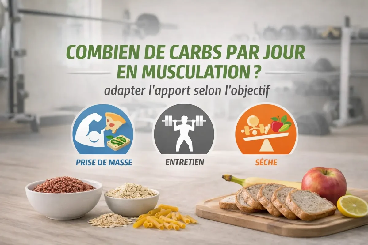 carbs par jour en musculation