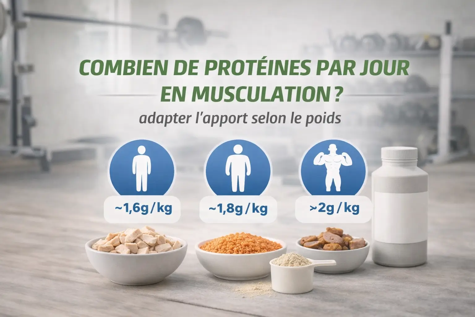 protéines par jour pour musculation