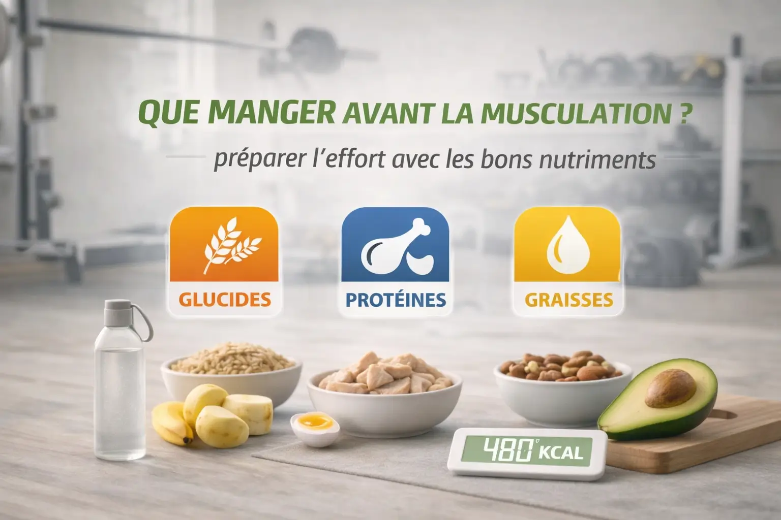 quoi manger avant la musculation