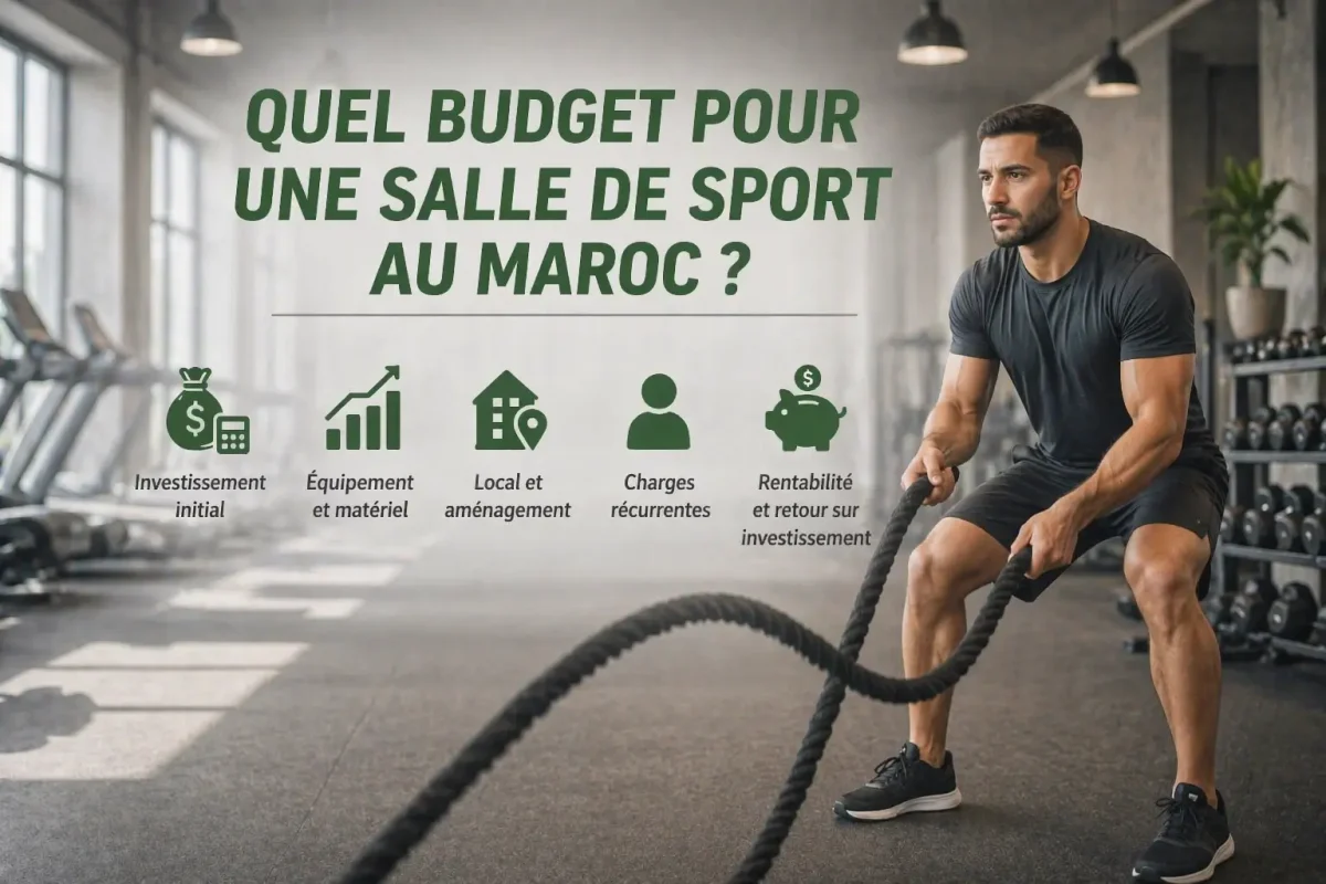 budget pour une salle de sport au maroc
