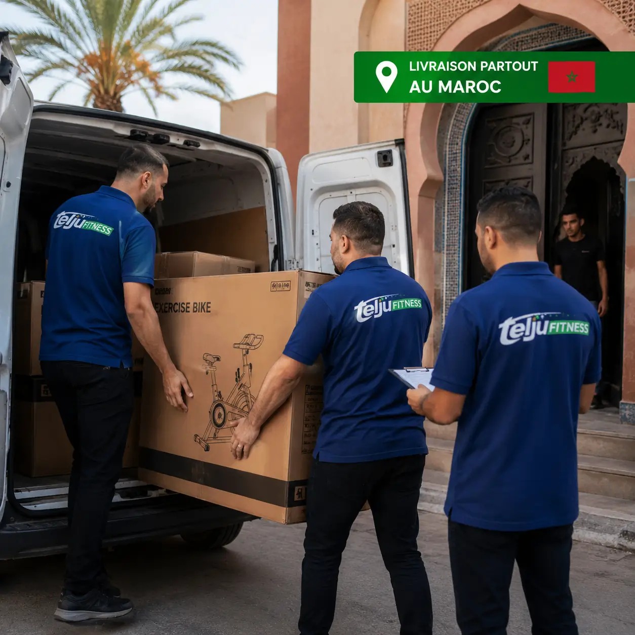 livraison vélos d-appartement partout au maroc