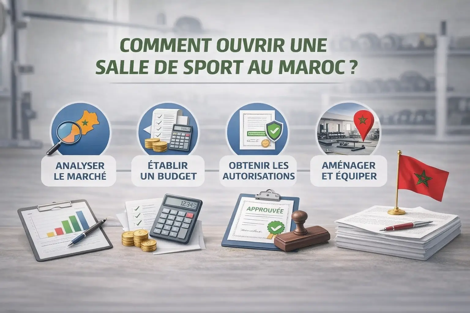 ouvrir une salle de sport au maroc