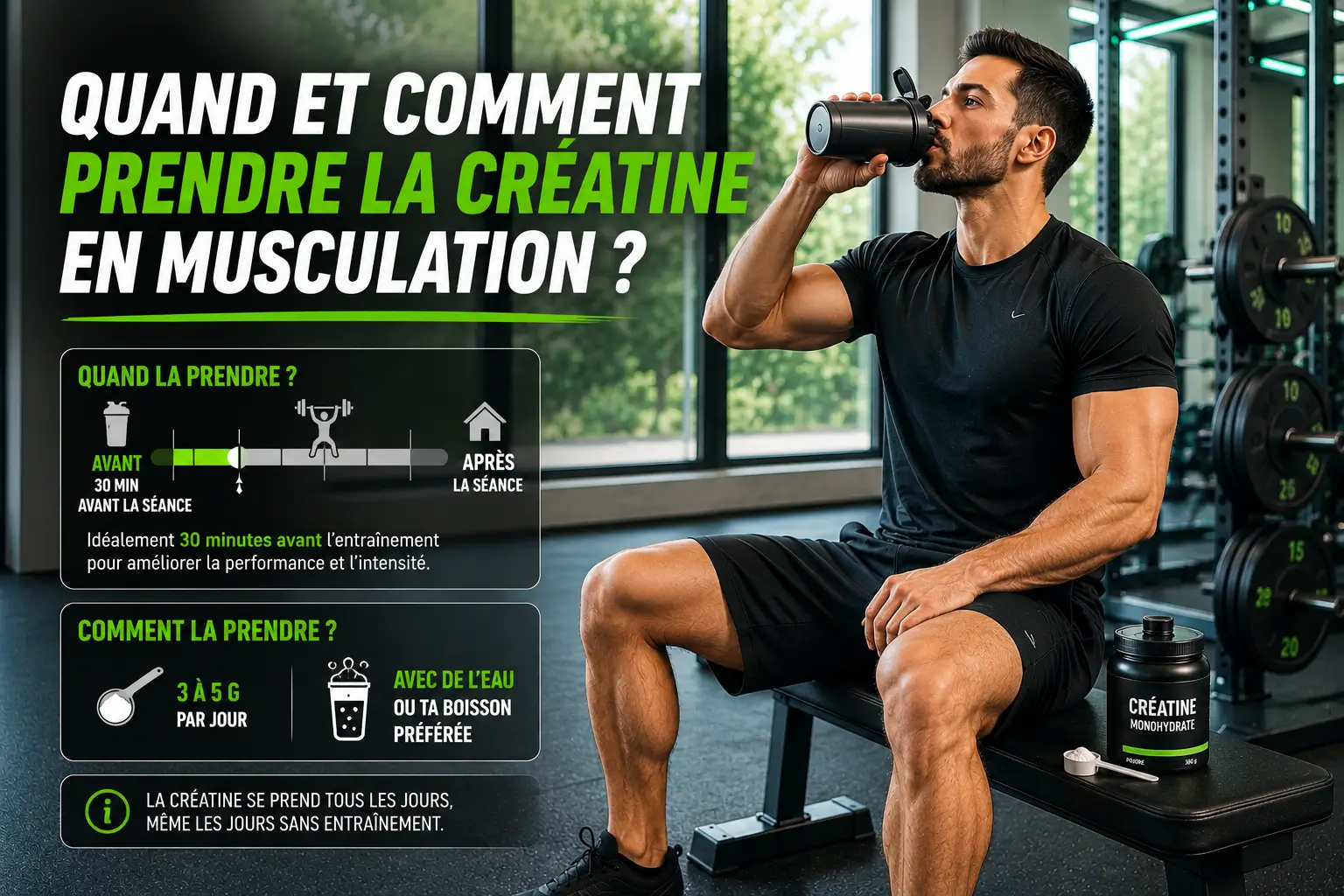 créatine en musculation